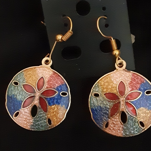 Jewelry - Cloisonne  Earrings Vintage